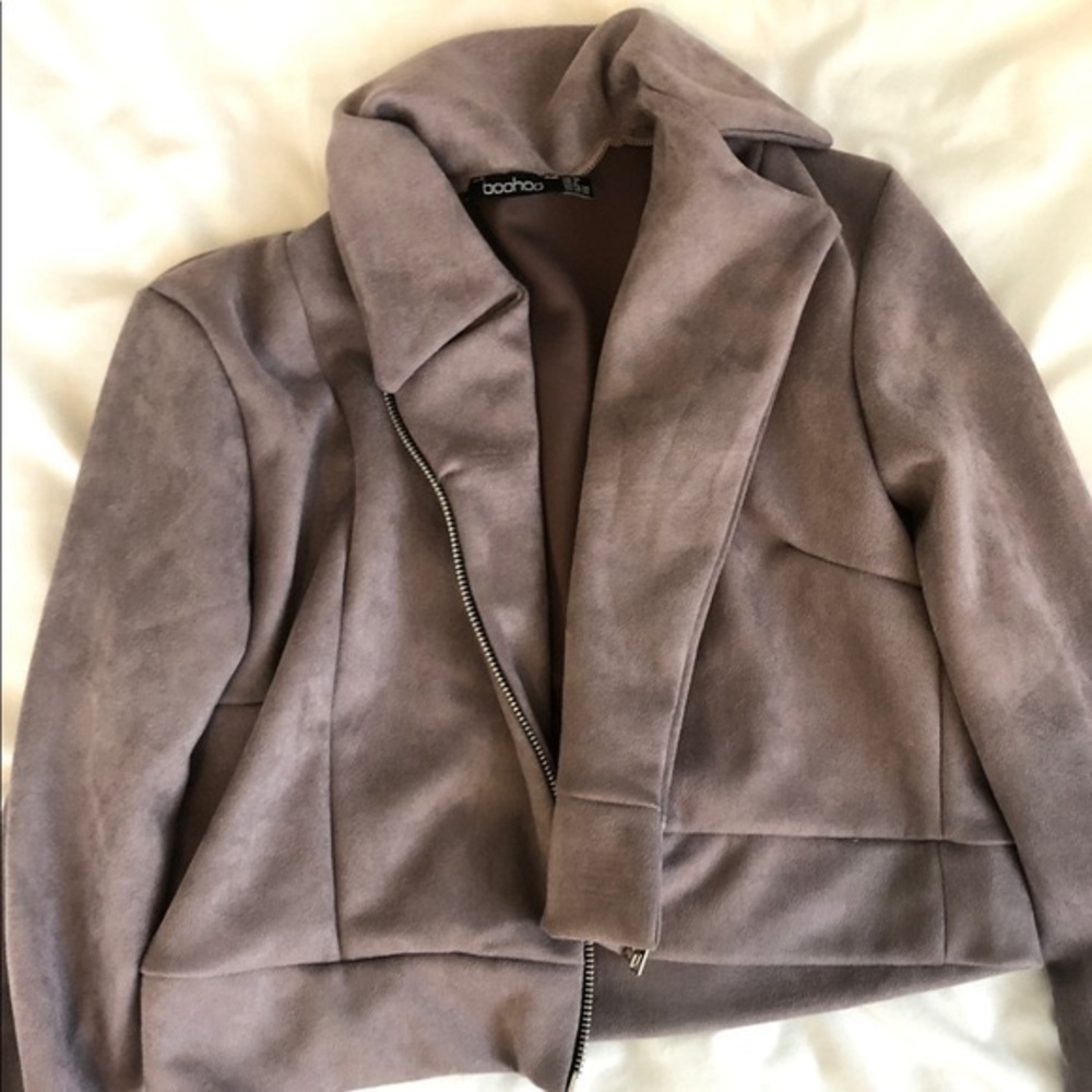 Purple Suede Jacket